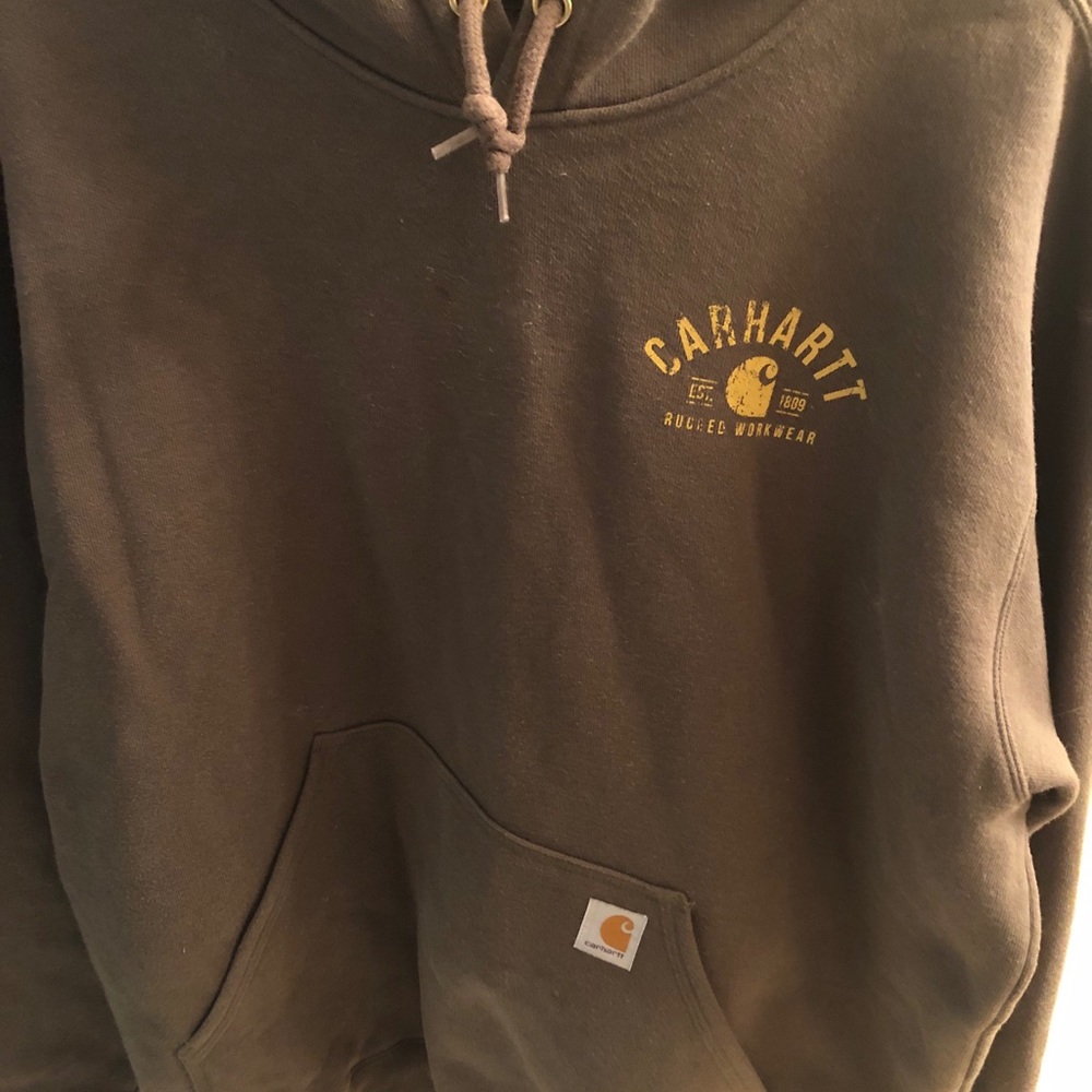2 Carhartt hoodies